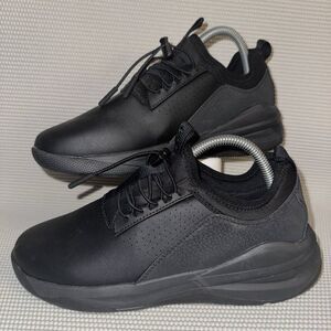 Clove All Black Nursing Medical Healthcare Slip Resistant Sneakers Shoes Women 9